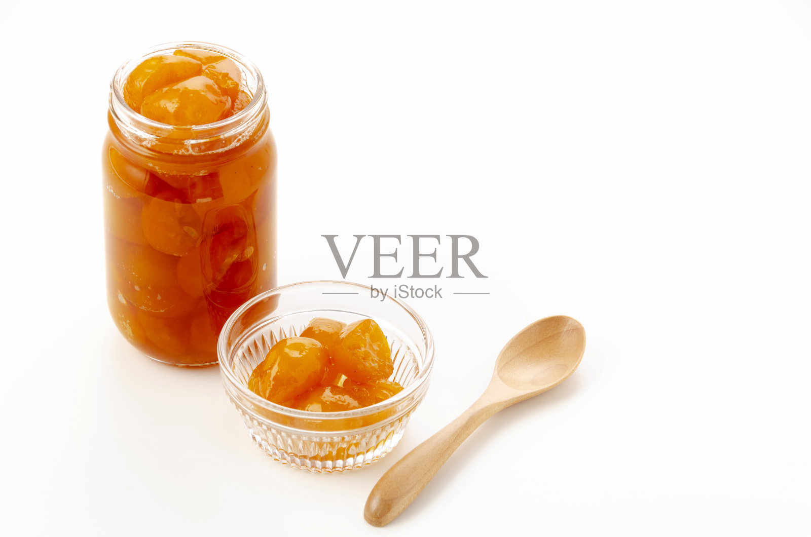 金橘卡罗尼，酱油和糖炖食物照片摄影图片