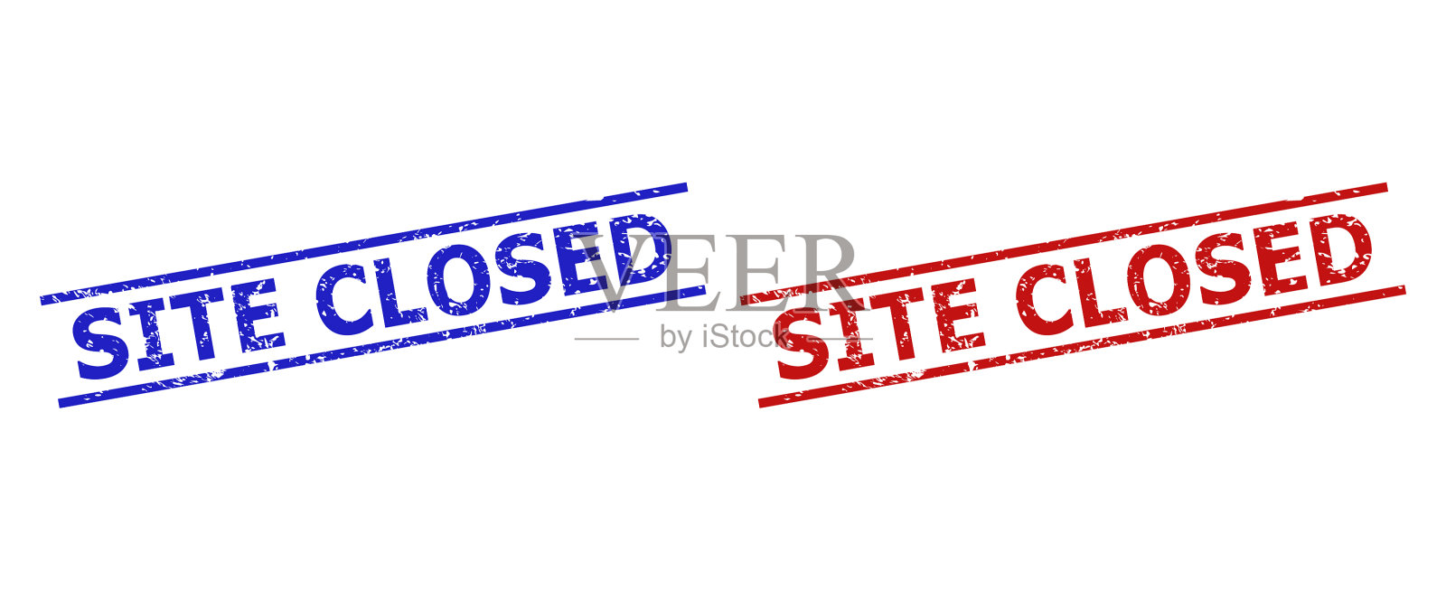 工地封闭封闭，质地不洁插画图片素材