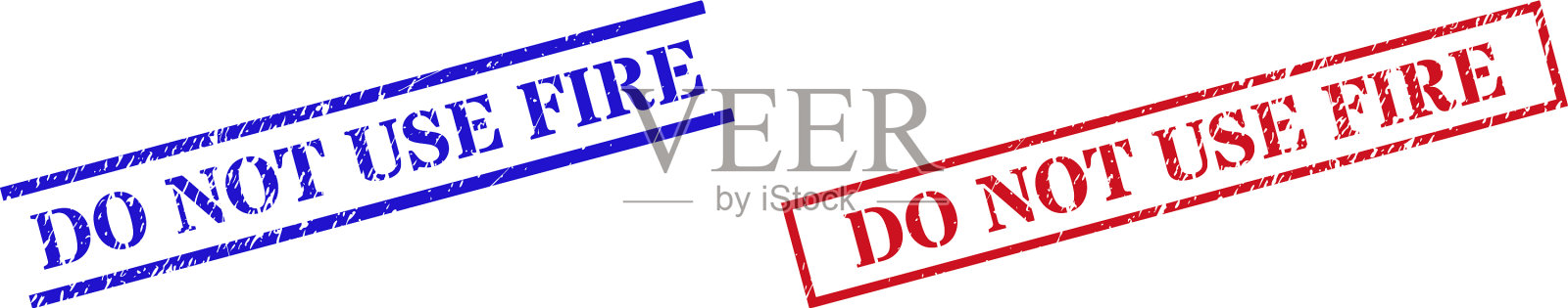 不要用火纹刮印插画图片素材