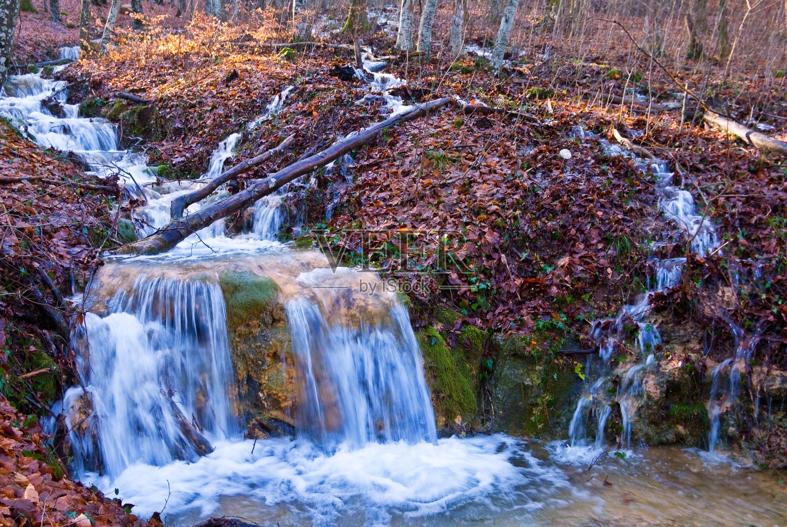 水级联照片摄影图片