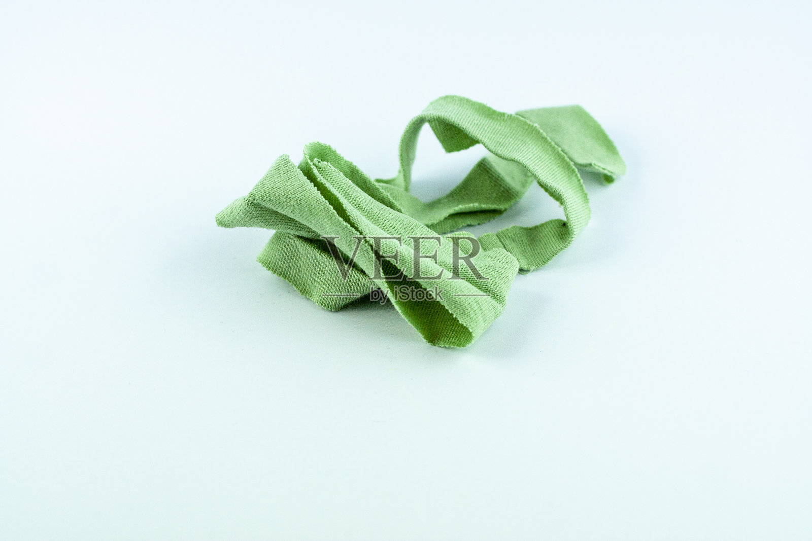 小块的纺织材料，切割部分，孤立的物体，设计元素照片摄影图片