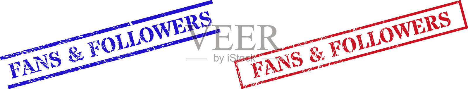 粉丝们用垃圾涂鸦印章插画图片素材