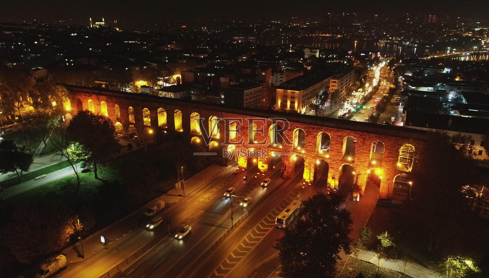 伊斯坦布尔Bozdogan渡槽照片摄影图片