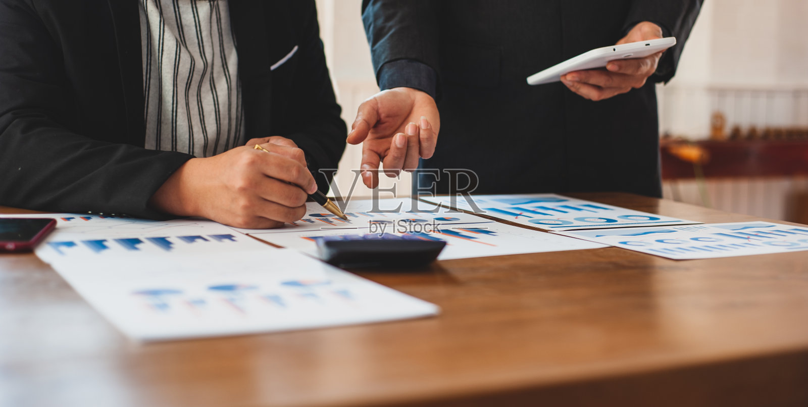 战略分析和业务规划咨询。照片摄影图片