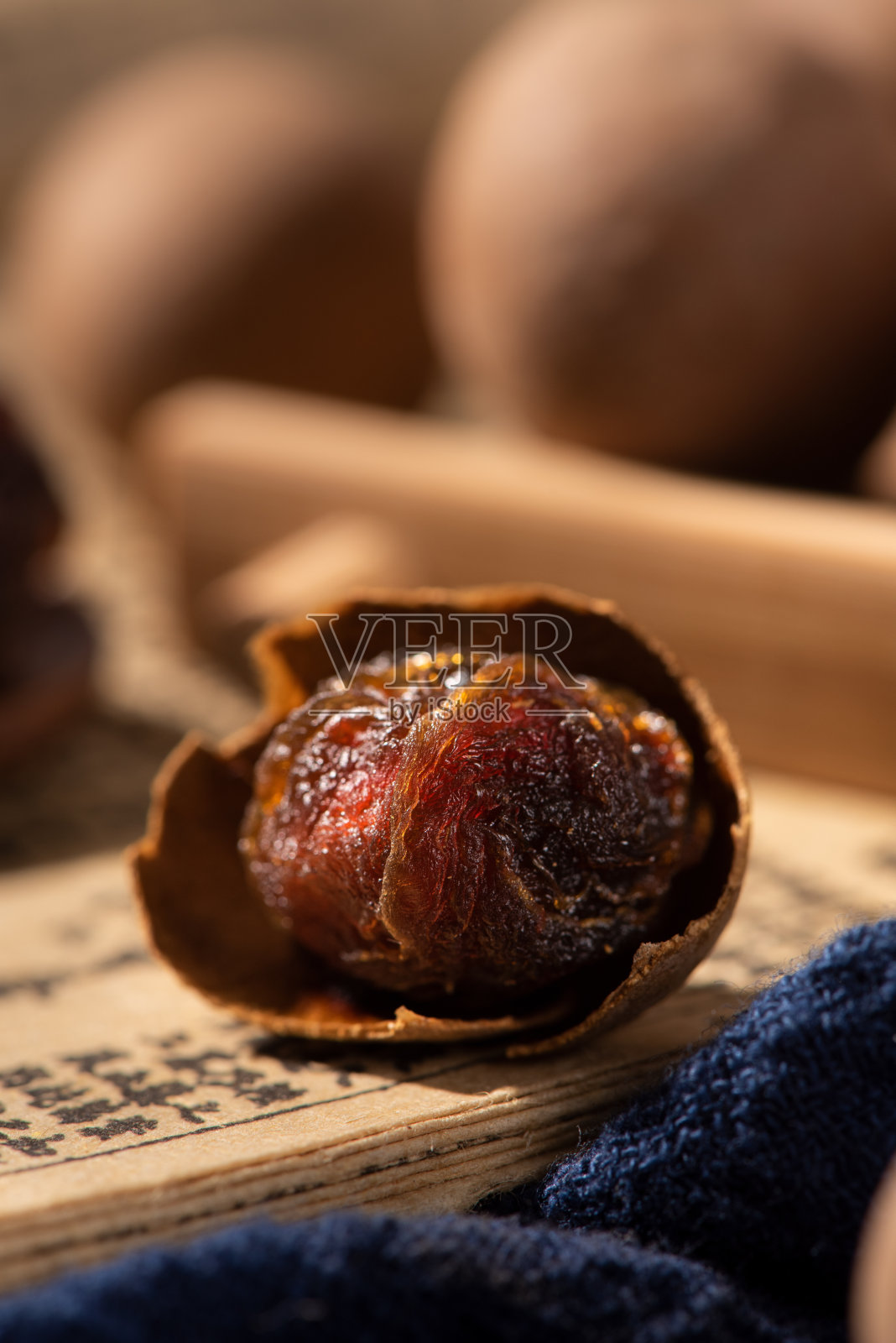 干龙眼的木材背景照片摄影图片