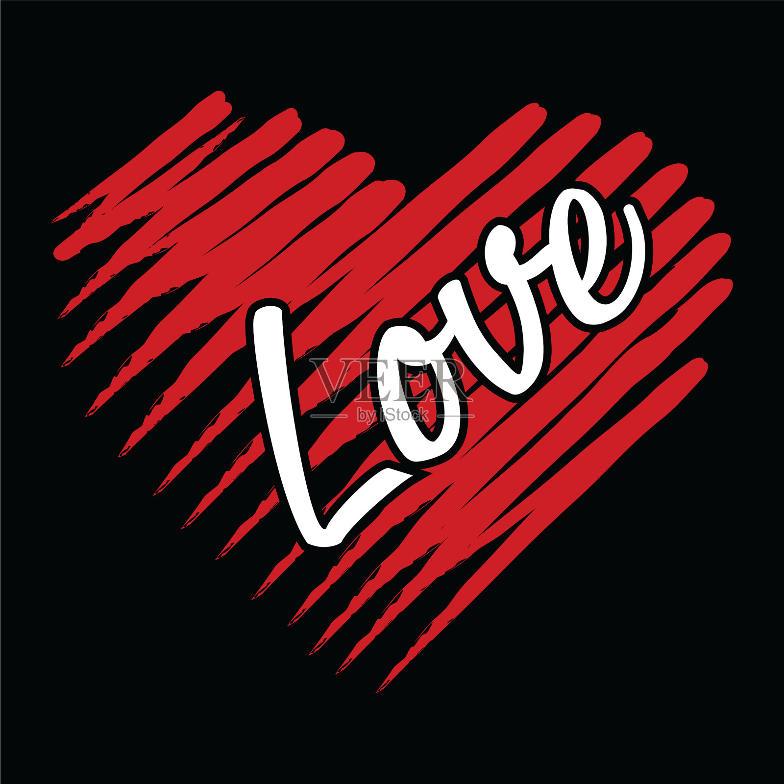 爱的设计插画图片素材