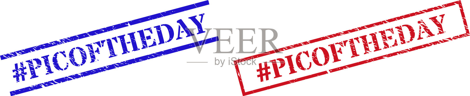 标签picoftheday垃圾橡胶印章印章插画图片素材