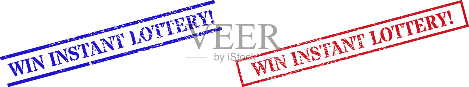 赢得即时彩票惊叹grunge挠插画图片素材