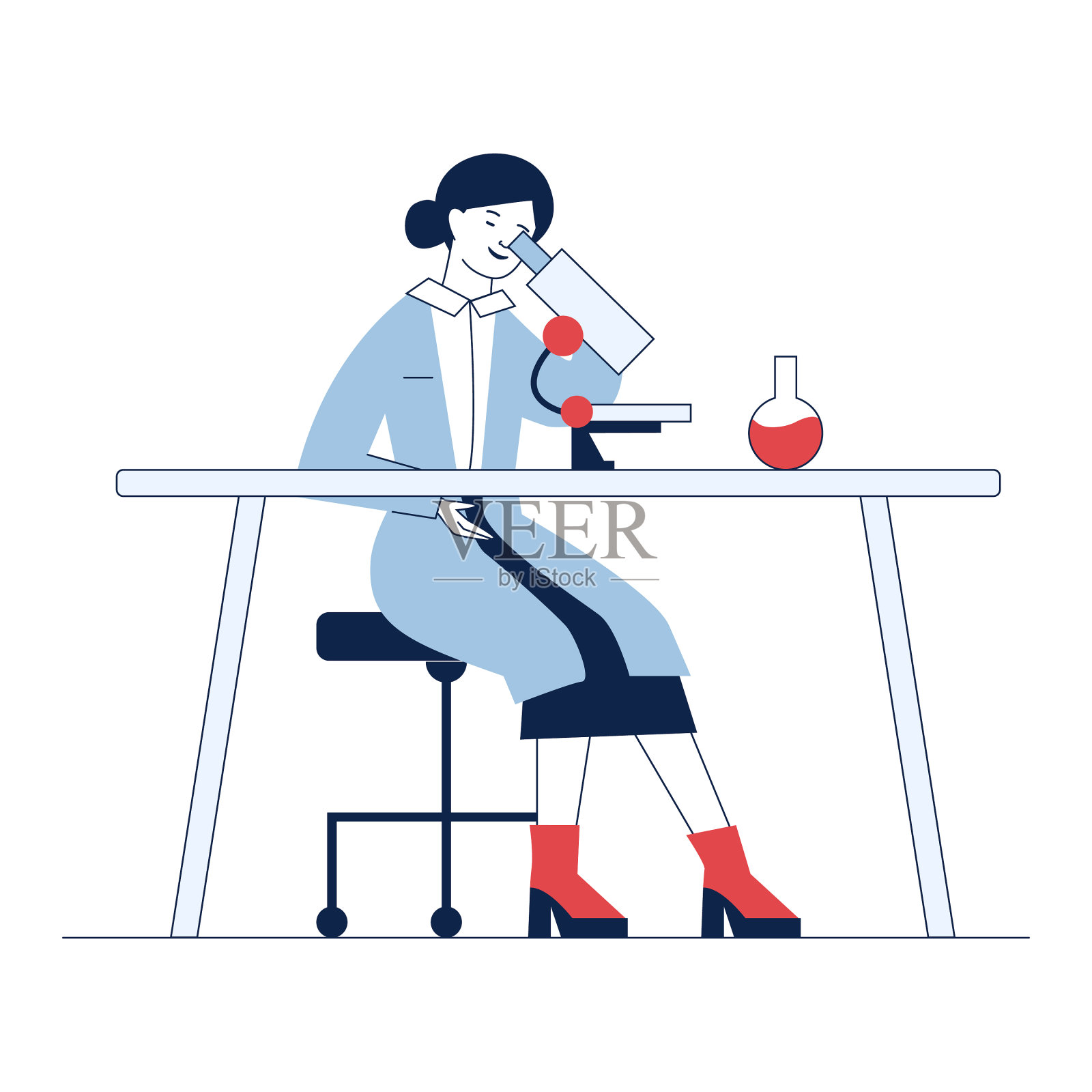 协助做实验室研究设计元素图片