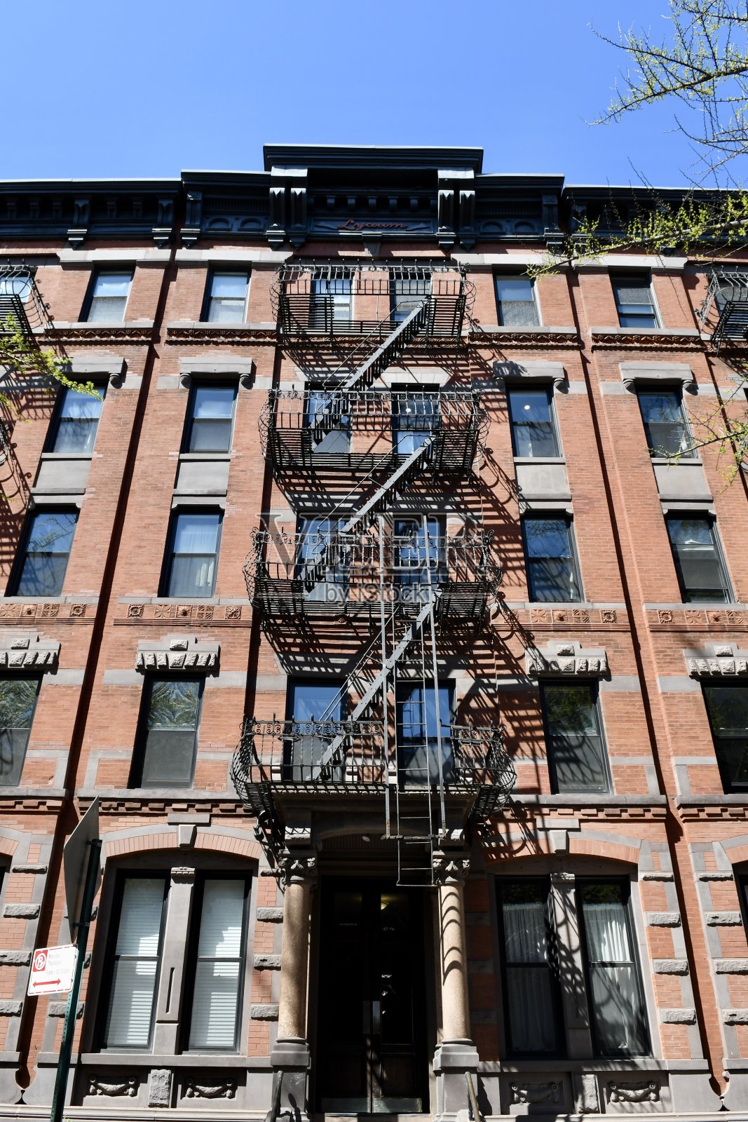 美国纽约西村街景照片摄影图片