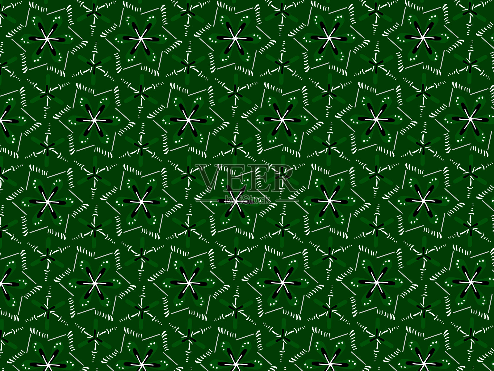 Maroon ajrak块印刷抽象几何块图案的纺织品设计背景墙纸瓷砖装饰与棕色白色和黑色的颜色插画图片素材