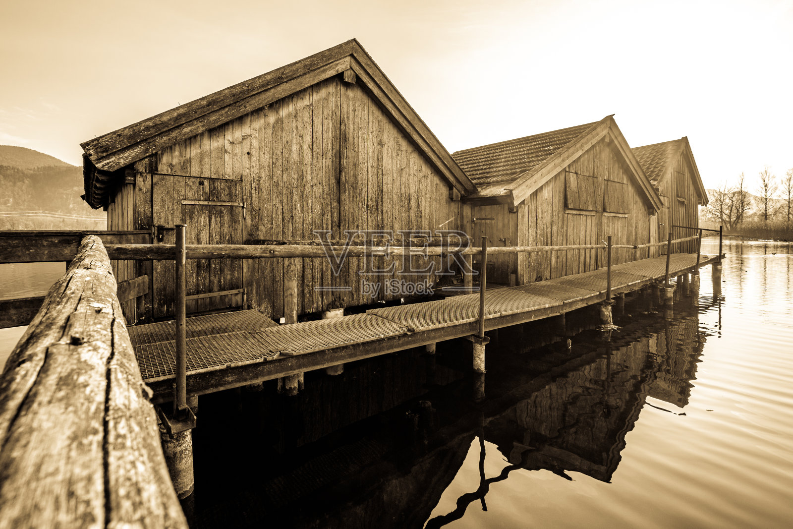 科赫尔湖-巴伐利亚风光照片摄影图片