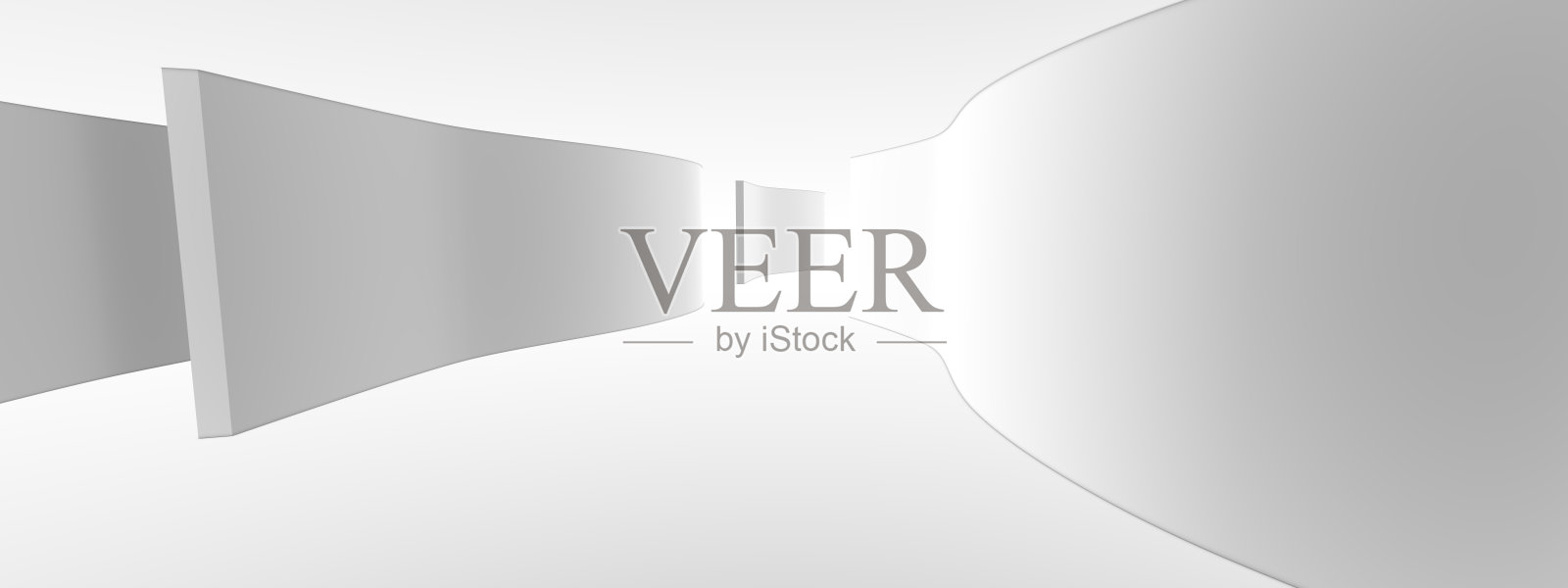 抽象的技术背景。最小的建筑设计。白色工业壁纸。3D渲染，3D渲染。照片摄影图片