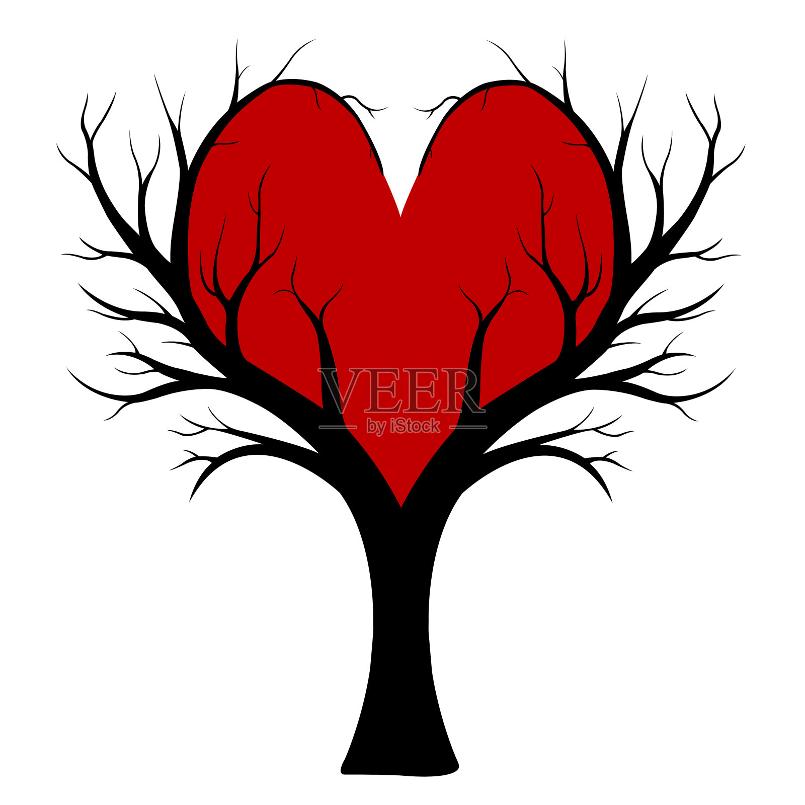 心树插画图片素材