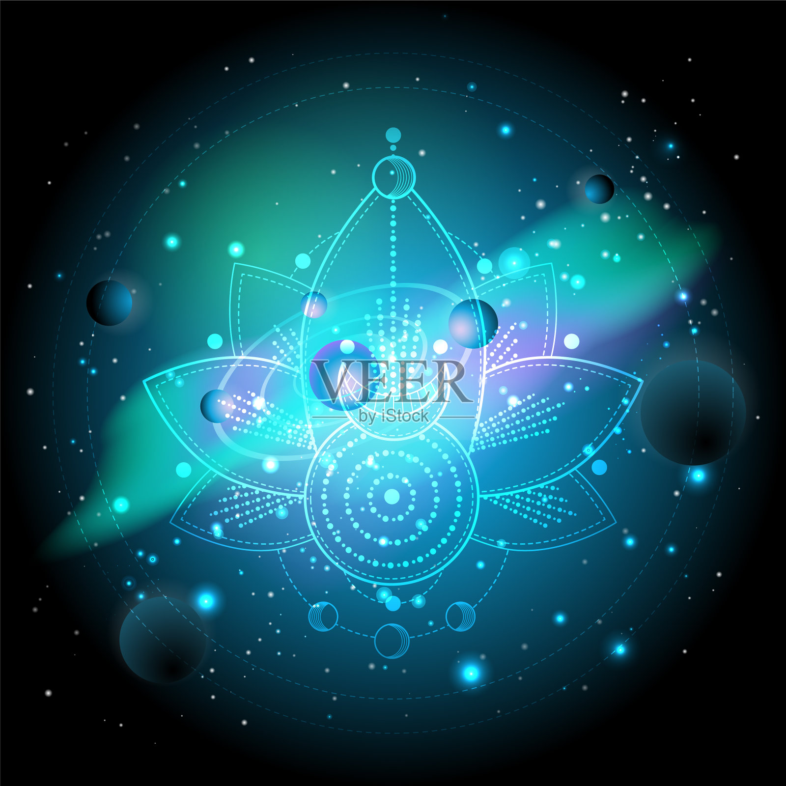 神圣的象征插画图片素材