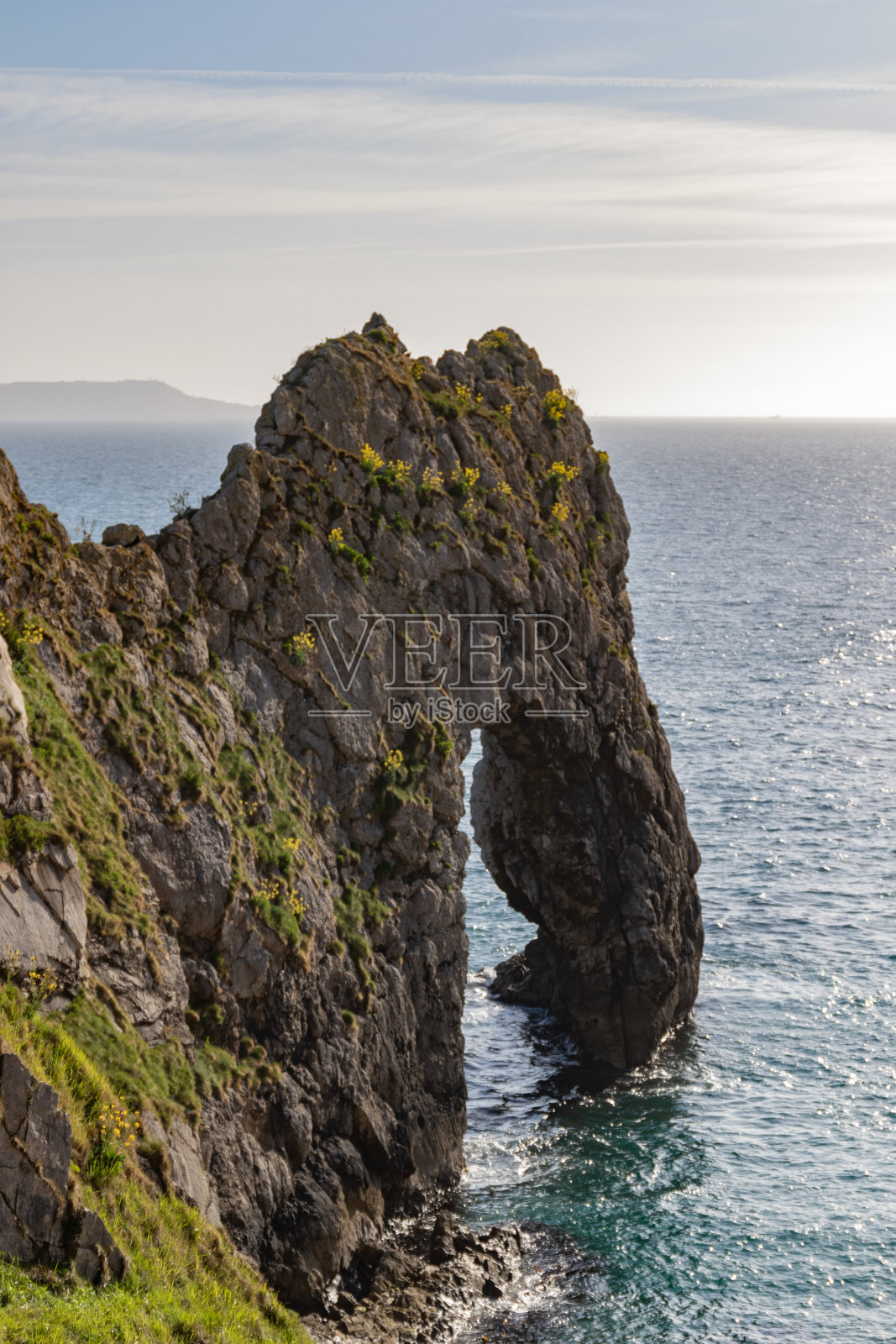 多塞特的杜德尔拱门景观照片摄影图片
