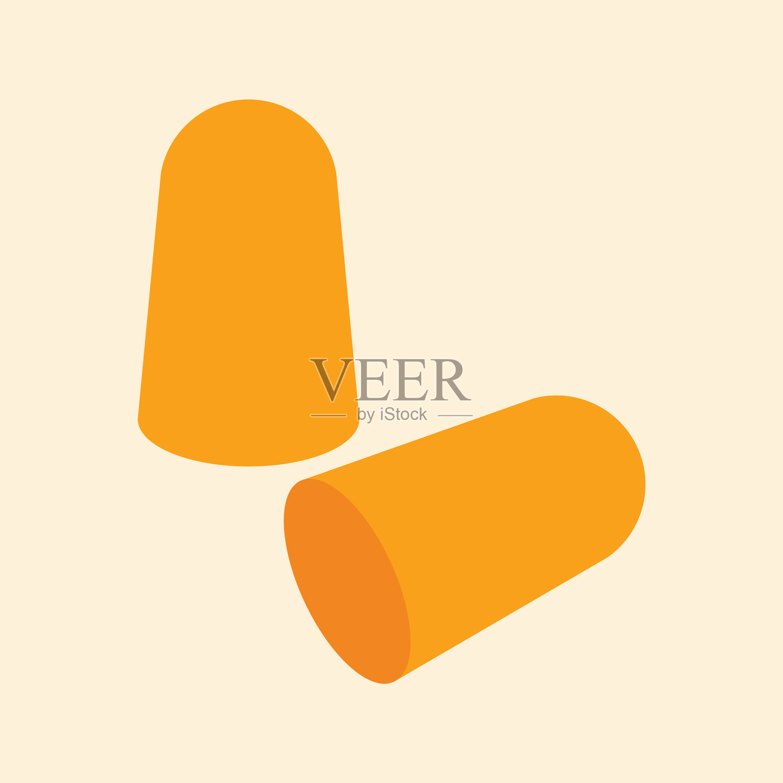 耳塞插画图片素材