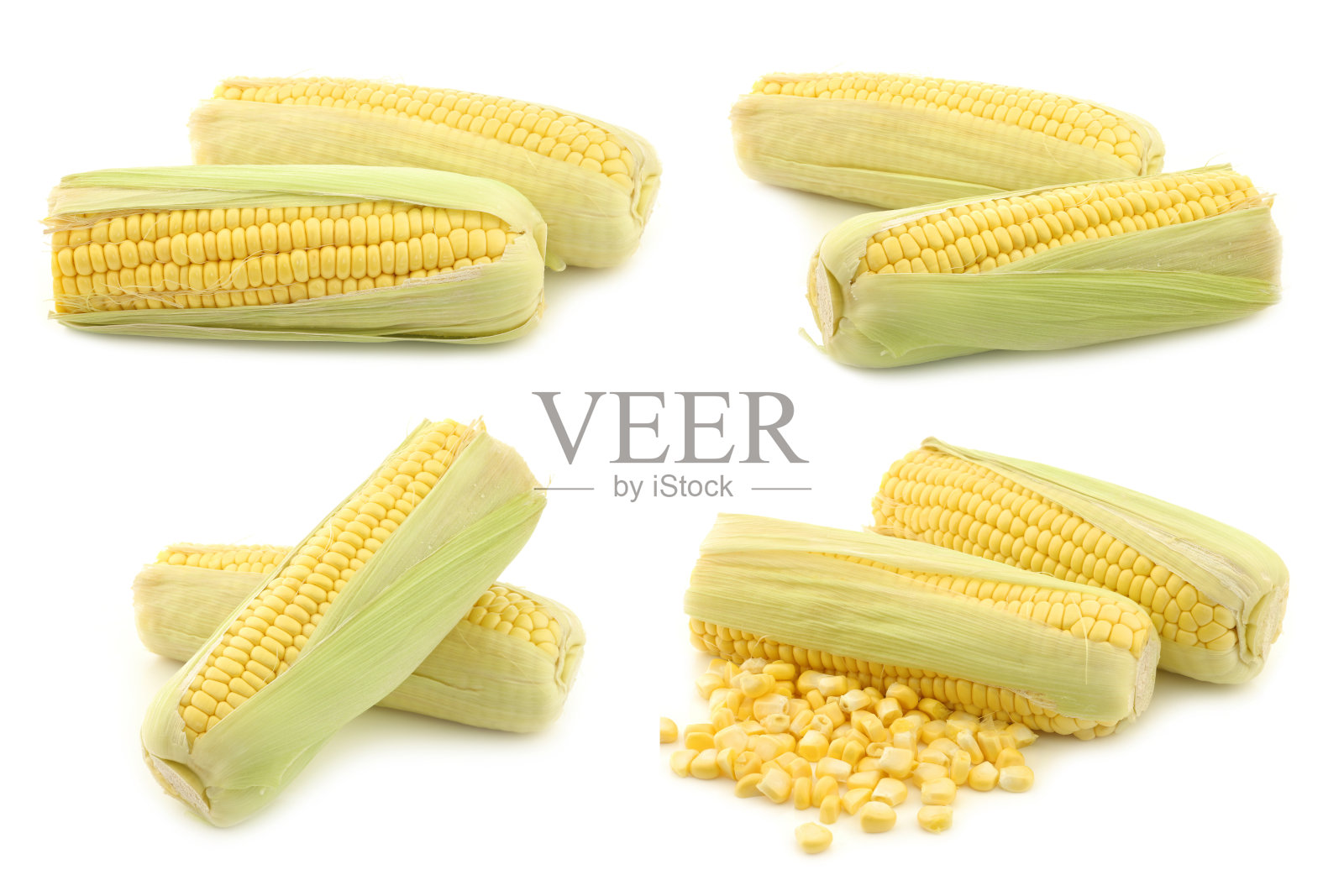 新鲜的玉米棒子照片摄影图片