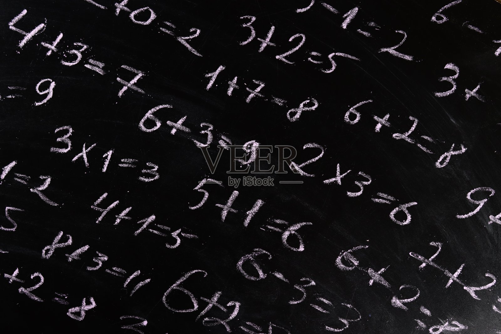 背景，黑板上例子的纹理照片摄影图片