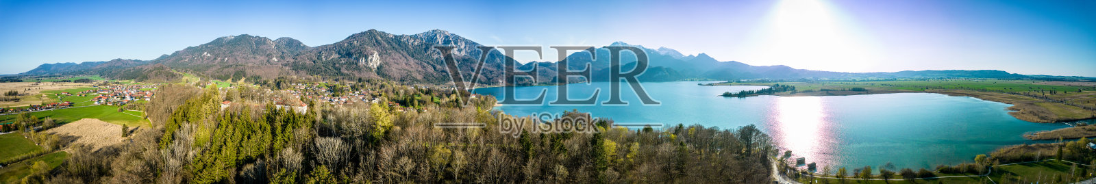 科赫尔湖-巴伐利亚风光照片摄影图片