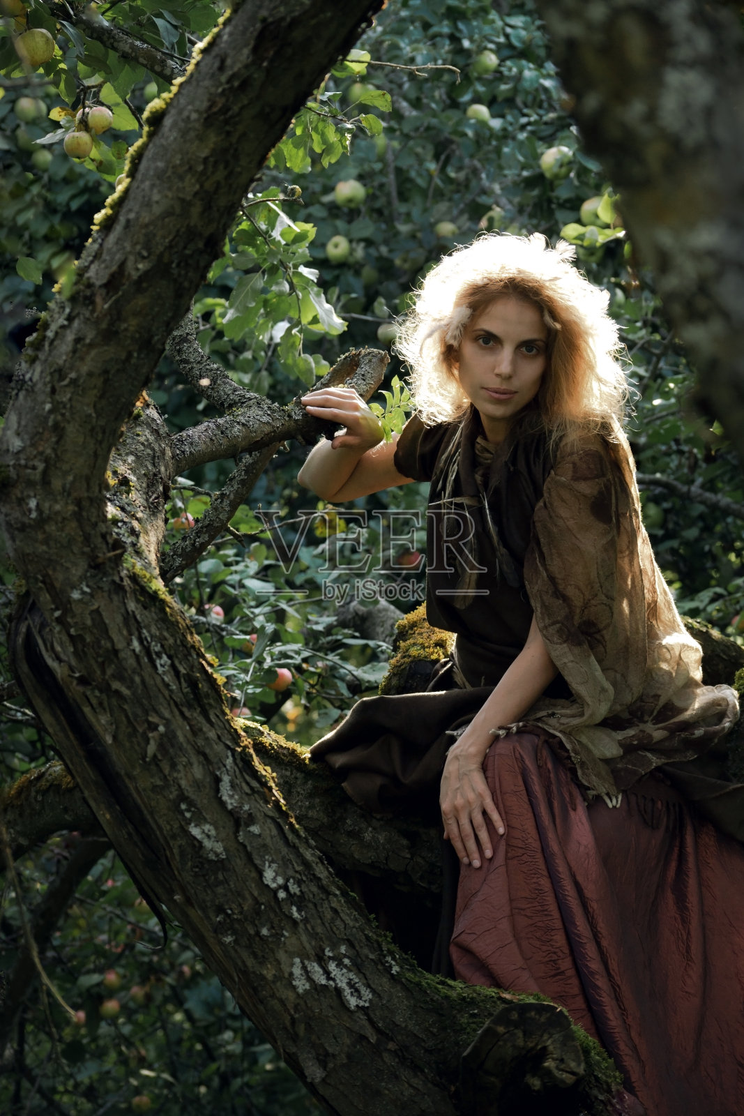 女巫照片摄影图片