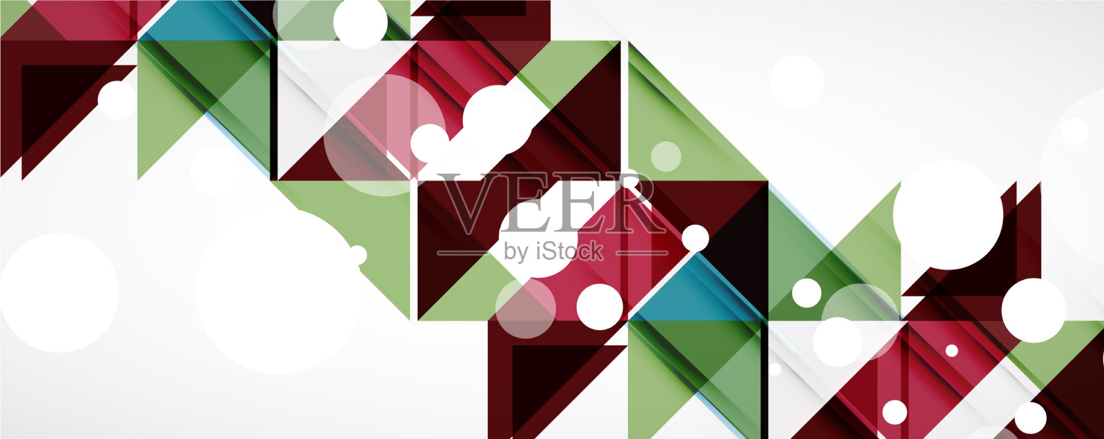 几何抽象背景技术色彩插画图片素材