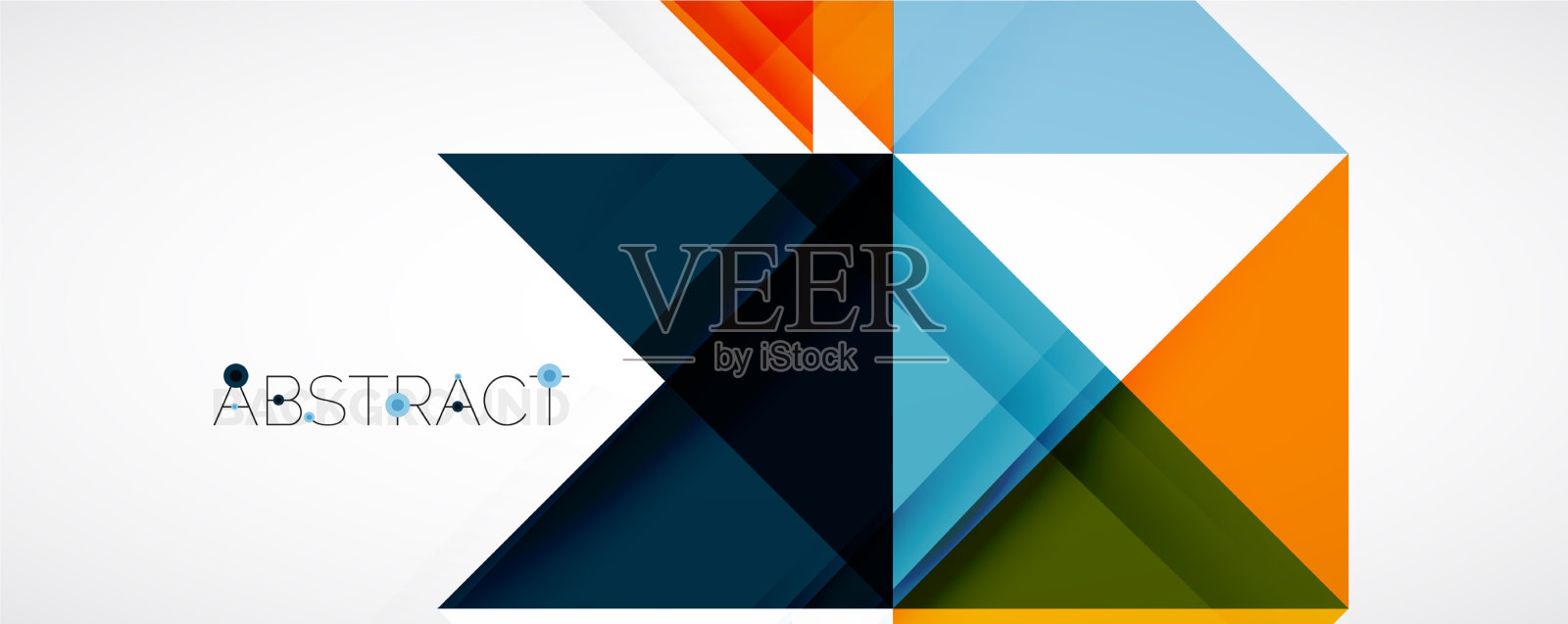 几何抽象背景技术色彩插画图片素材