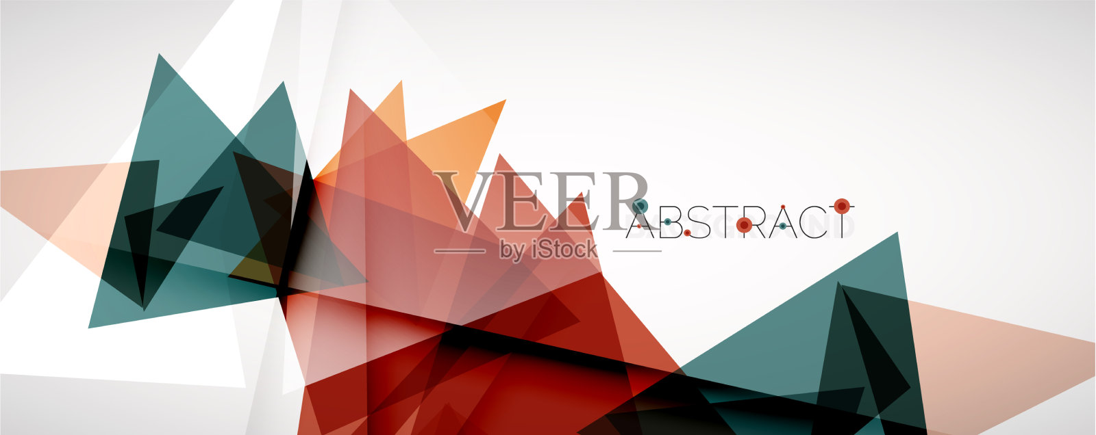 几何抽象背景颜色三角形插画图片素材