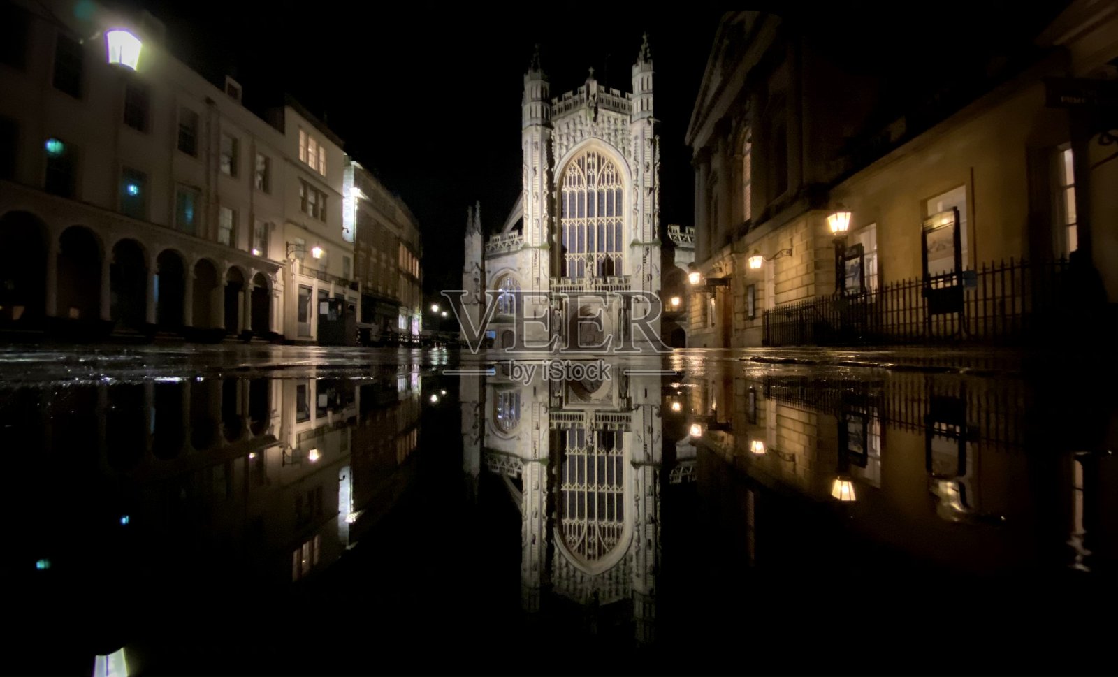 巴斯修道院照片摄影图片