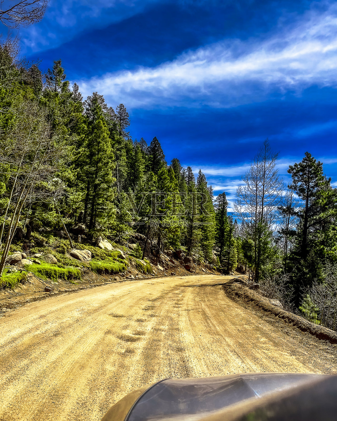 原始的山路照片摄影图片