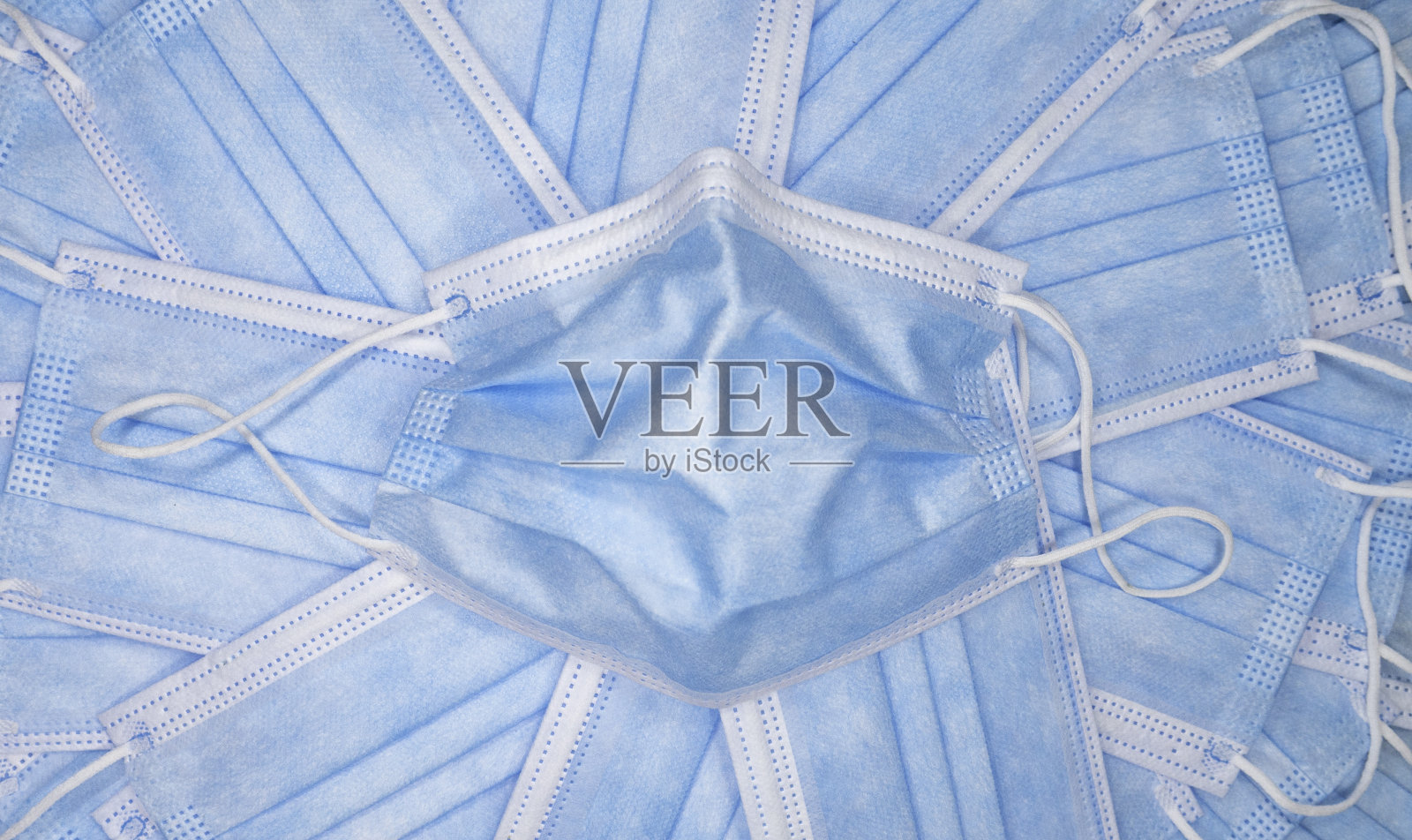 面部面具背景。医用防护口罩。照片摄影图片