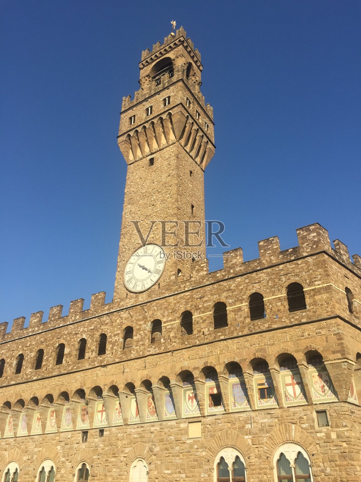 意大利佛罗伦萨的钟楼照片摄影图片