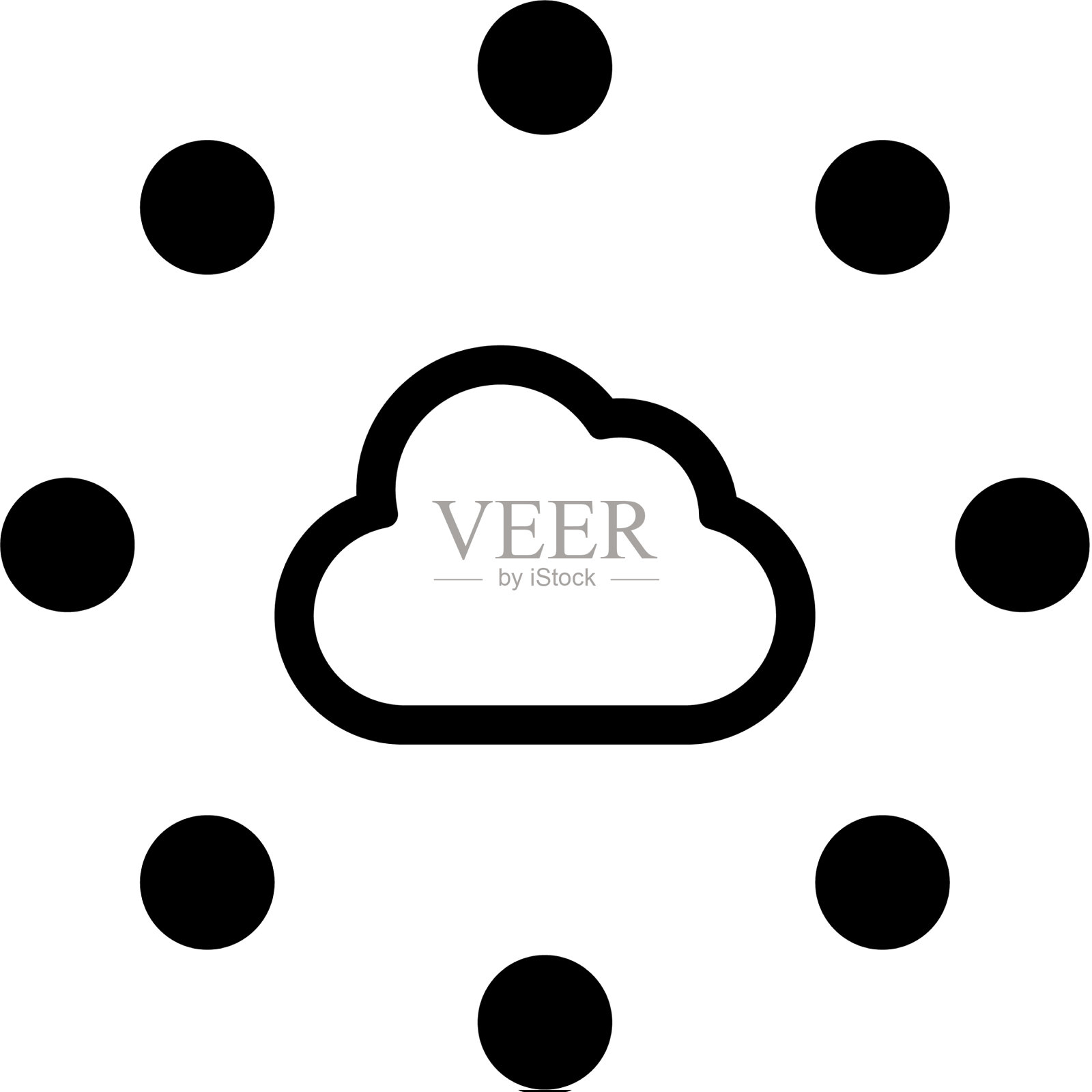 云网络图标图标素材