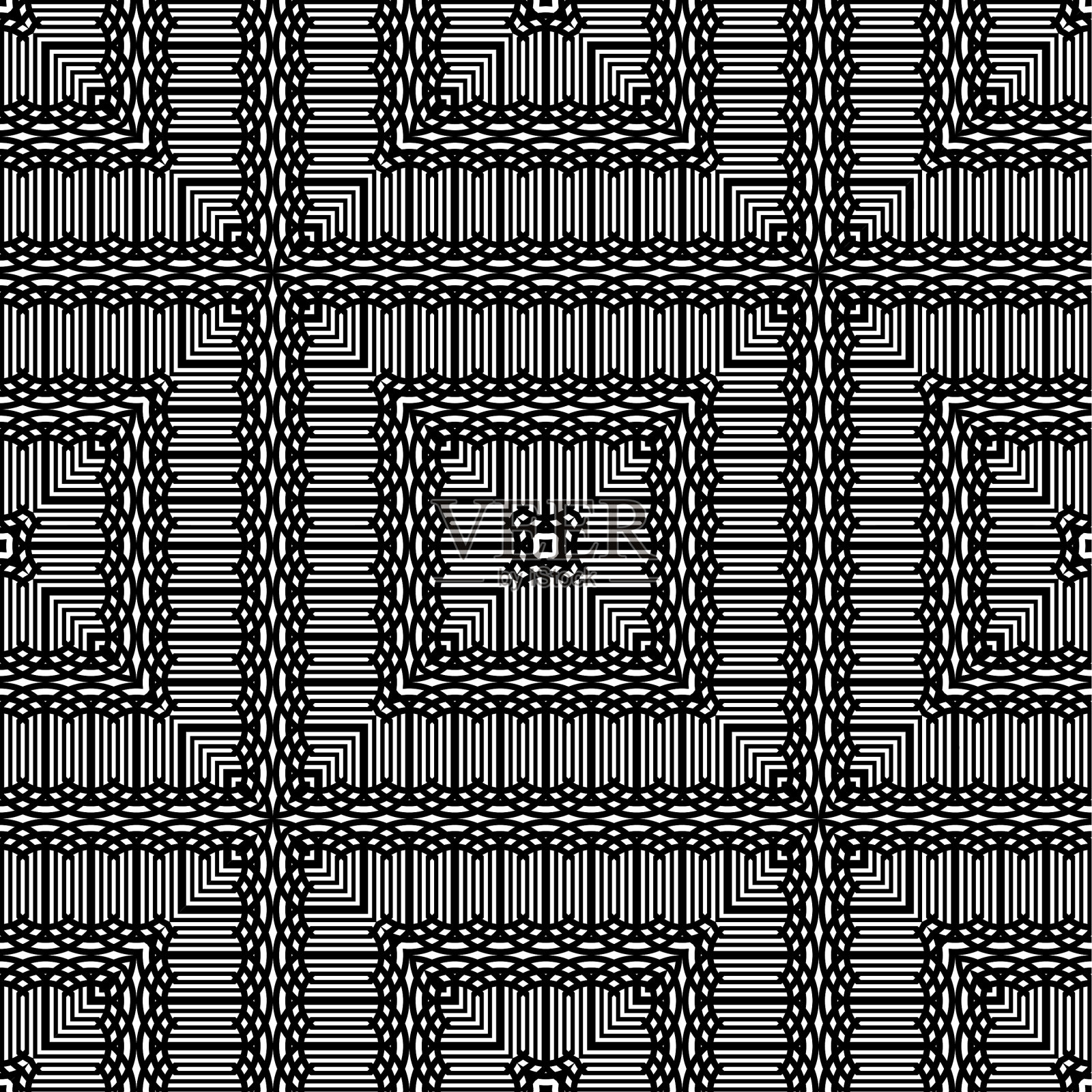 设计无缝单色图案插画图片素材