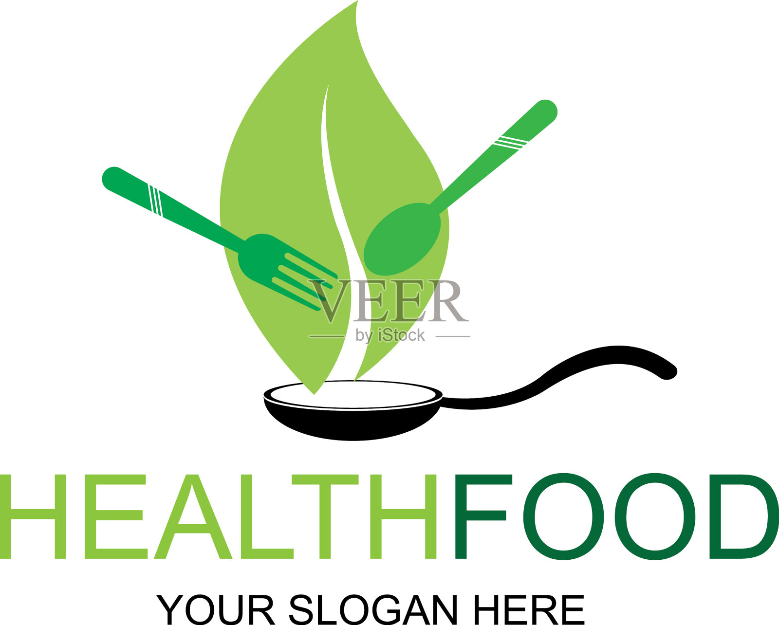 健康食品标志设计图标插画图片素材