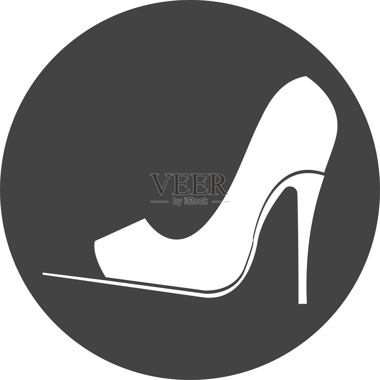 高跟鞋插画图片素材