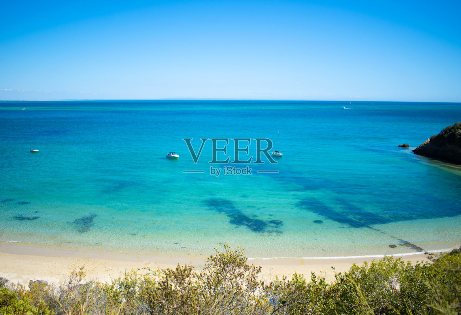 葡萄牙里斯本附近美丽的塞图巴尔海滩照片摄影图片