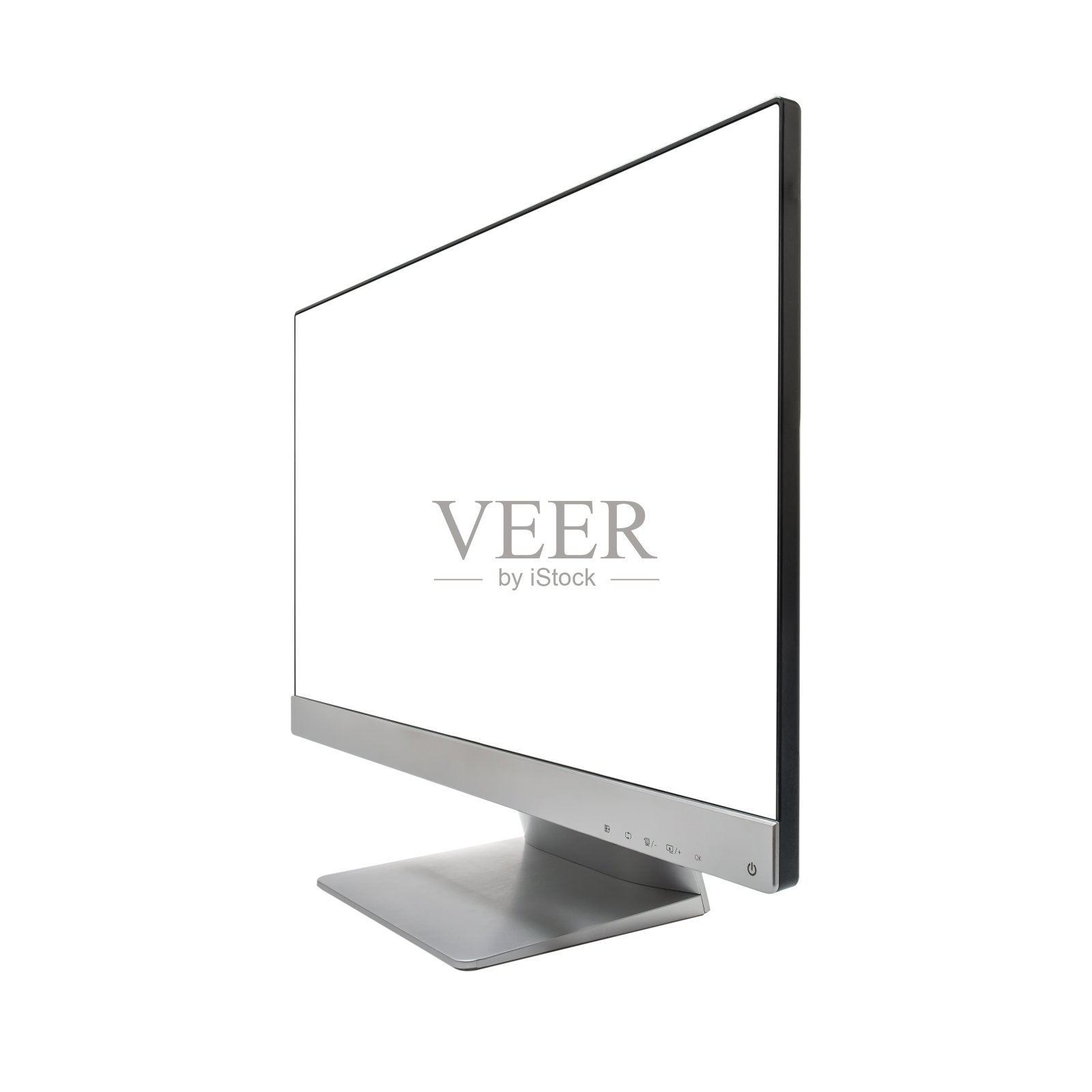 现代电脑显示器照片摄影图片