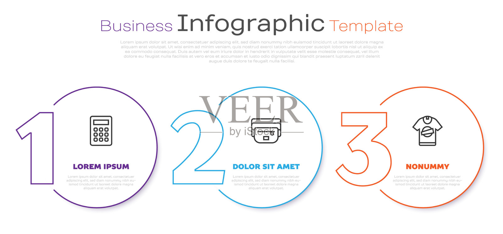 设行计算器腰袋香蕉和t插画图片素材