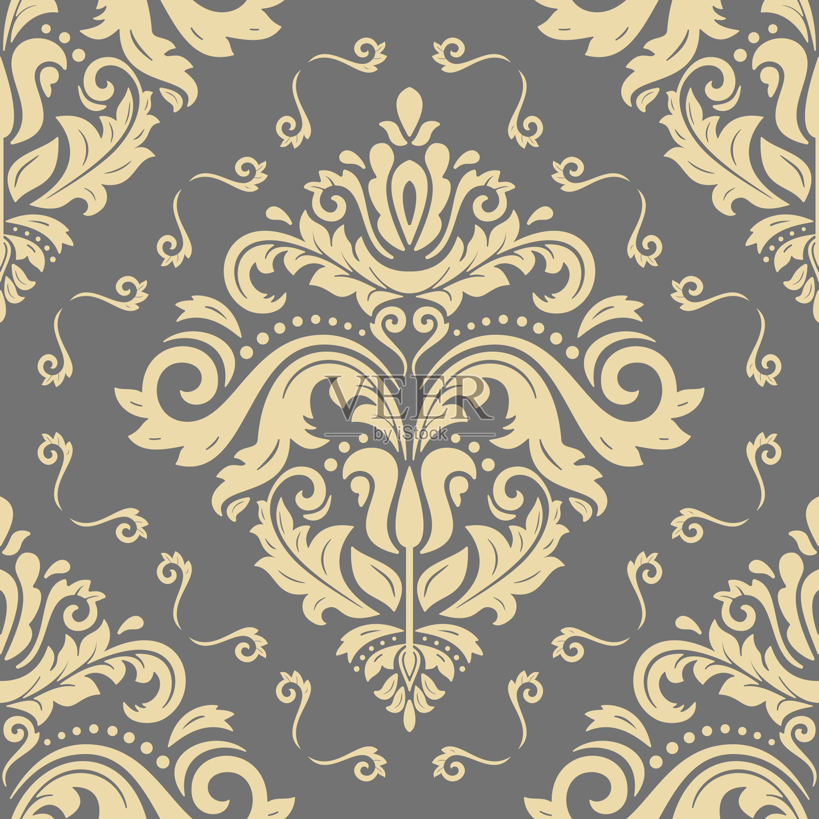 经典无缝模式插画图片素材