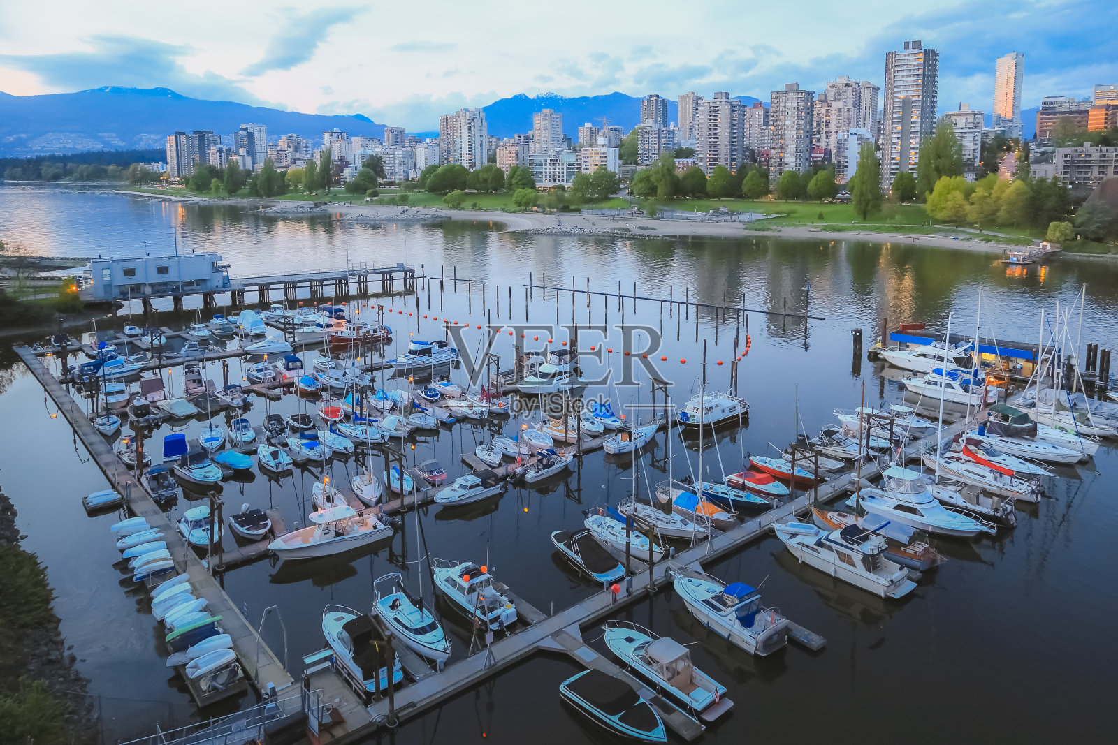 加拿大不列颠哥伦比亚省温哥华照片摄影图片