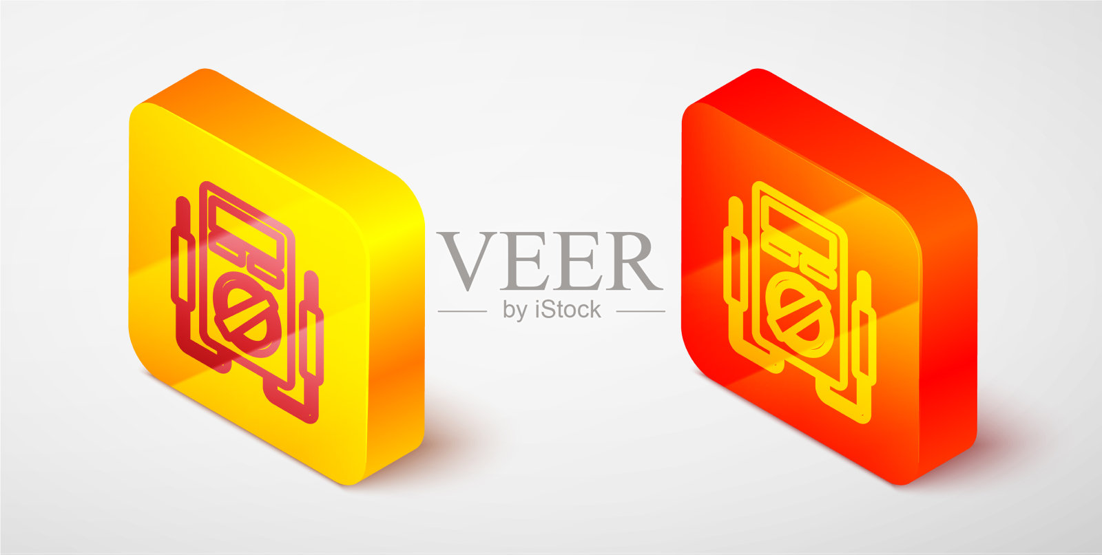 等距线安培表万用表伏特计图标素材