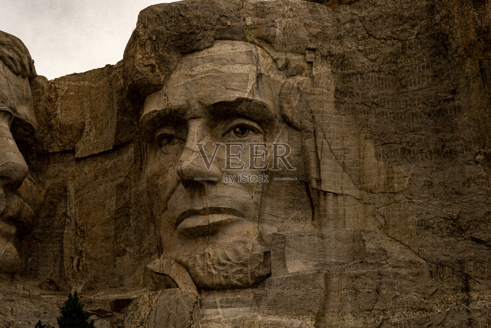 南达科他州布莱克山的拉什莫尔山照片摄影图片