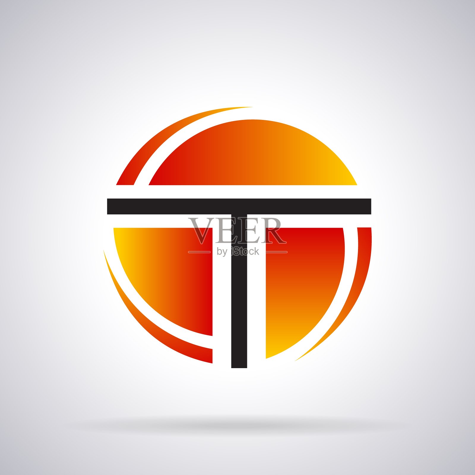 字母T的标志插画图片素材