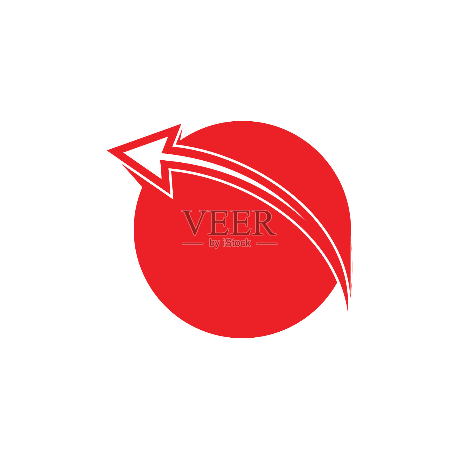 钩箭头全球营销标志设计元素图片