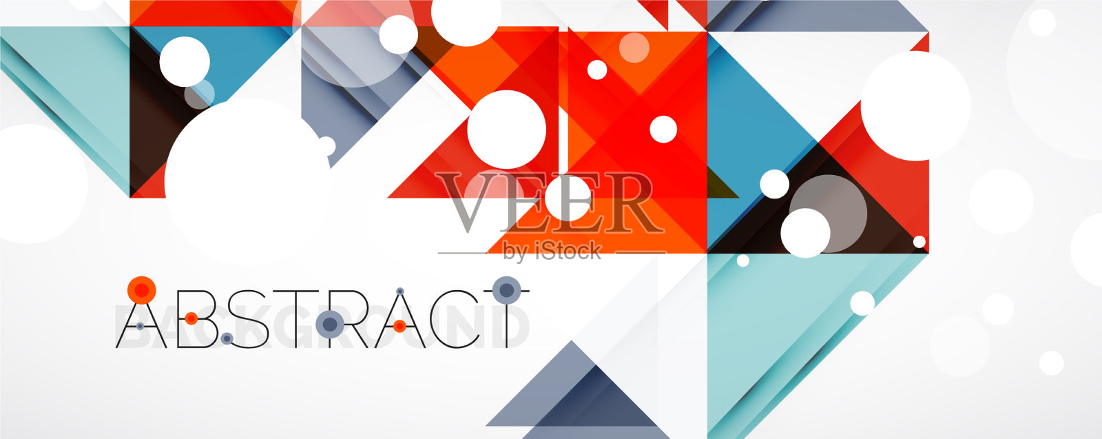 几何抽象背景技术色彩插画图片素材