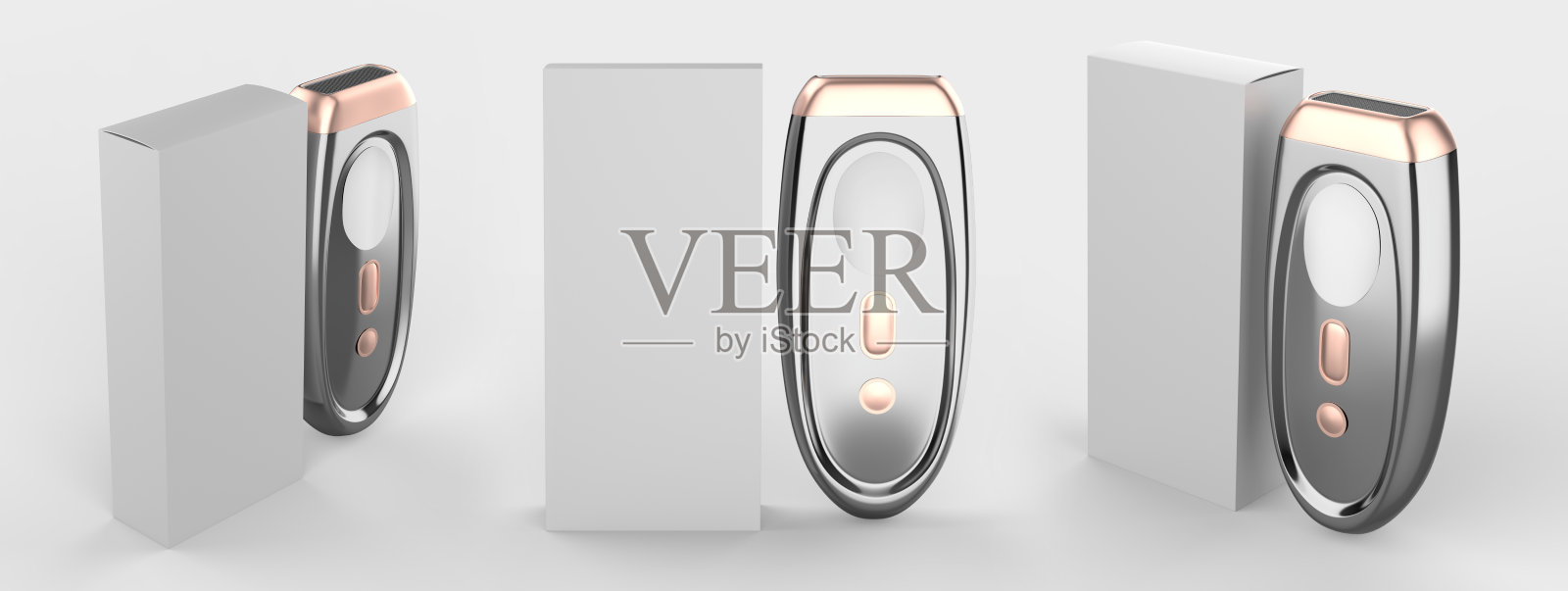 电动剃须刀妇女的脱毛照片摄影图片