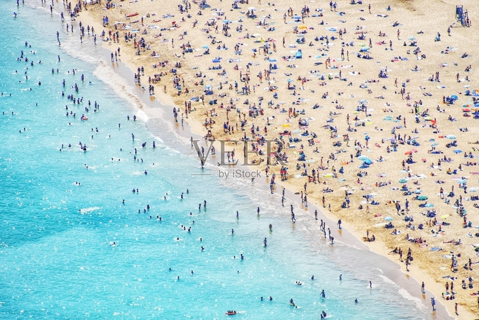 在西班牙海滩照片摄影图片