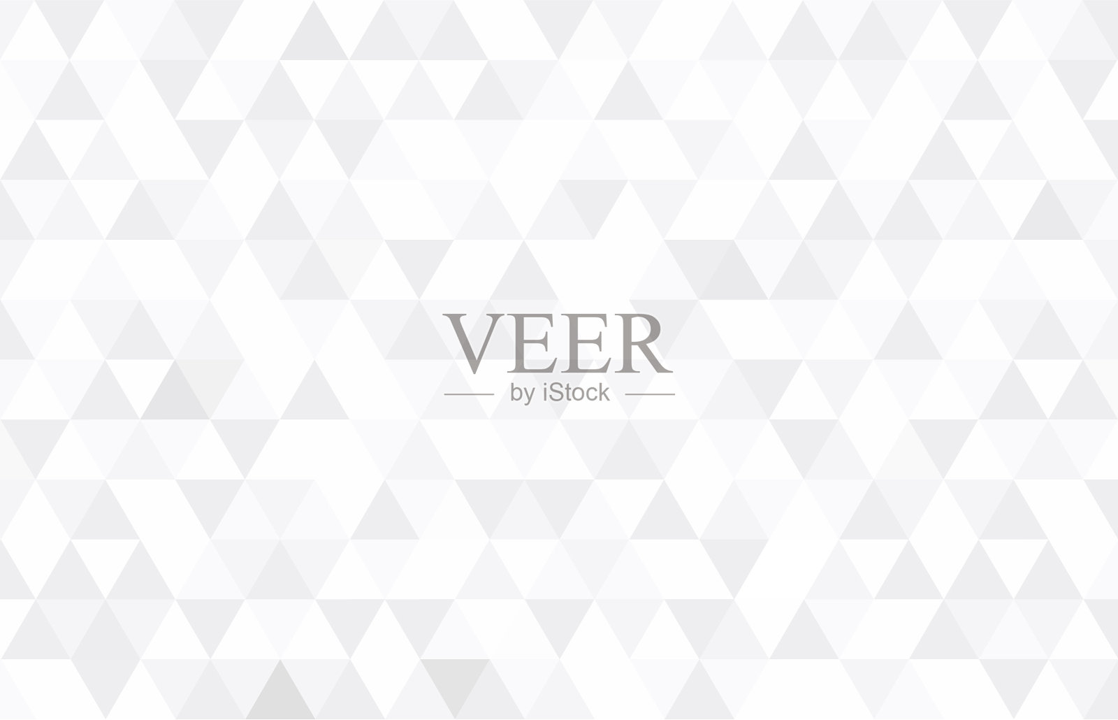 白灰三角形插画图片素材