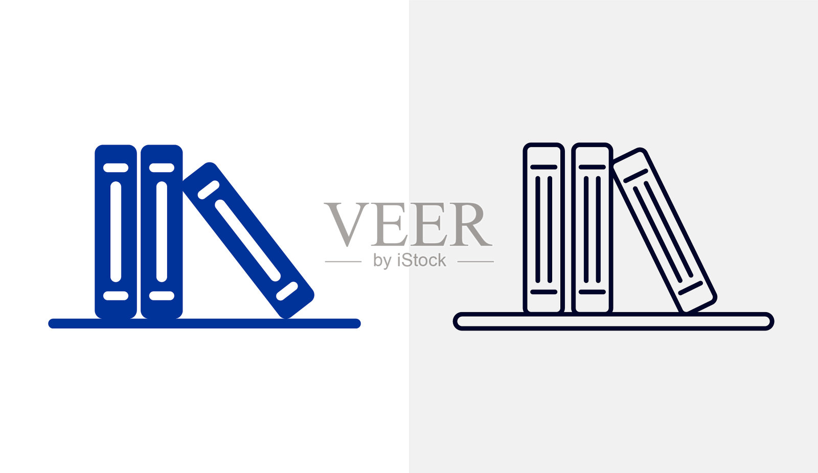 书籍图标标志模板教育图标概念图标素材